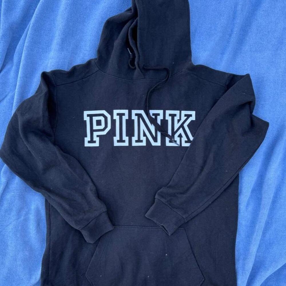 Victorias secret pink black pullover